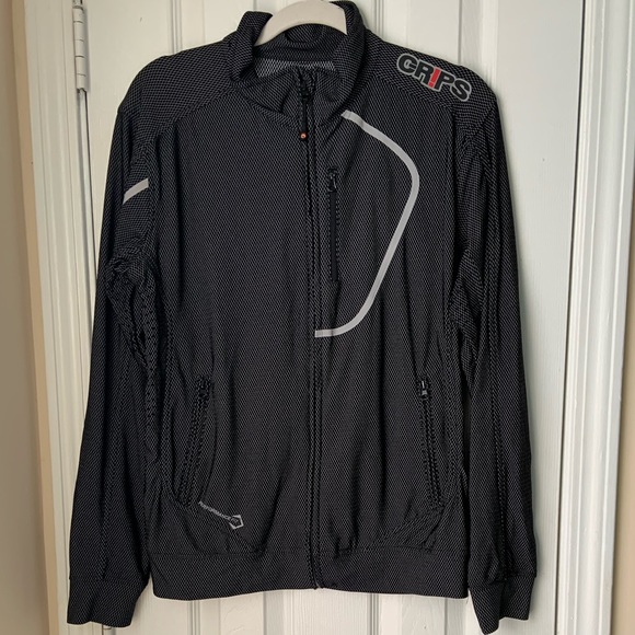 Grips Jackets & Coats Grips Athletics Track Top Black Jacket Poshmark